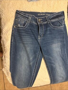 Women's Blue Stretch Denim Jeans